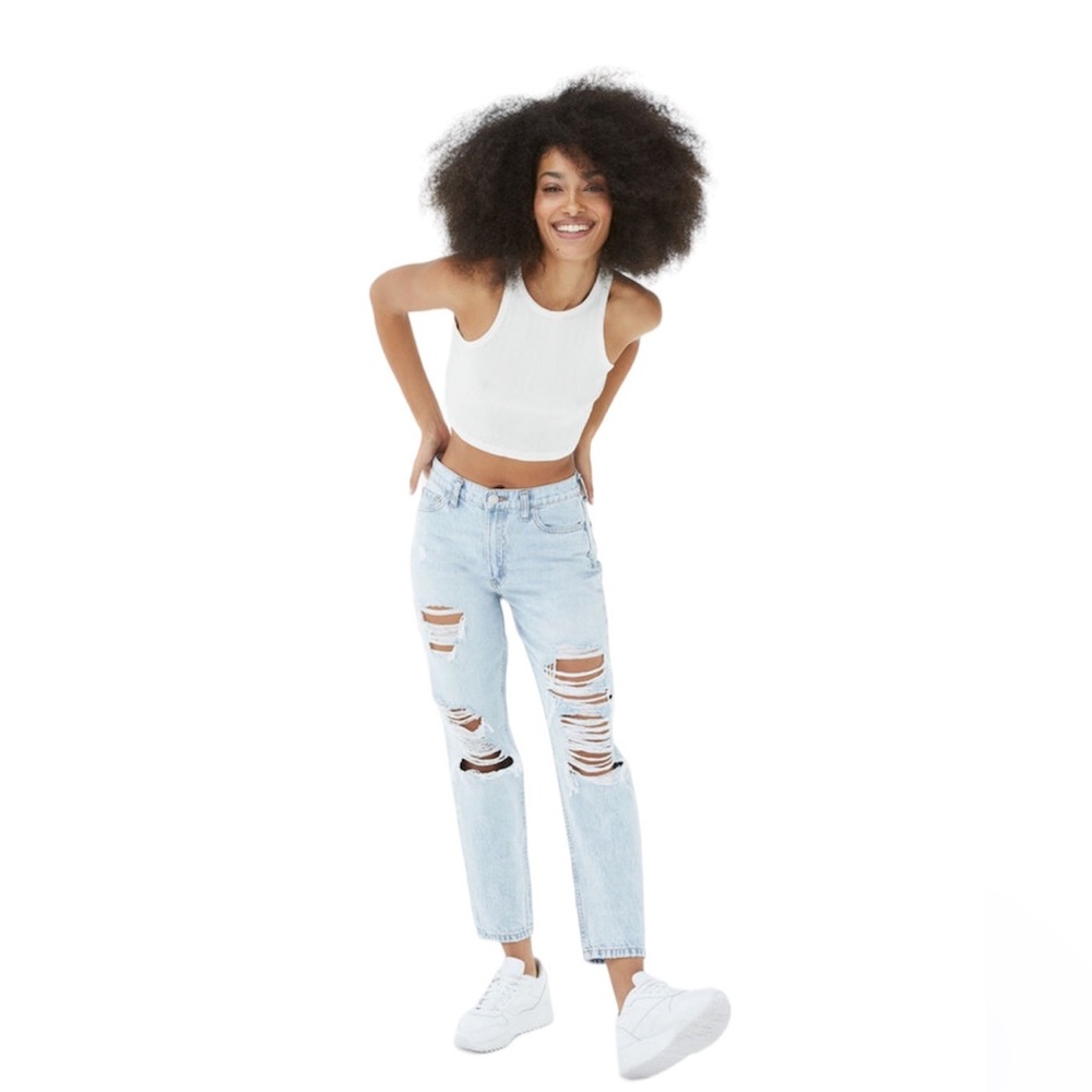 Aeropostale🦎High-Rise Mom Jean🌵